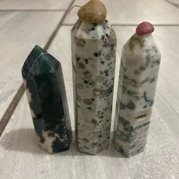 Jasper/moss agate bundle - Picture 3 of 6